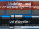 Usability und Conversion Optimierung bei Webseiten